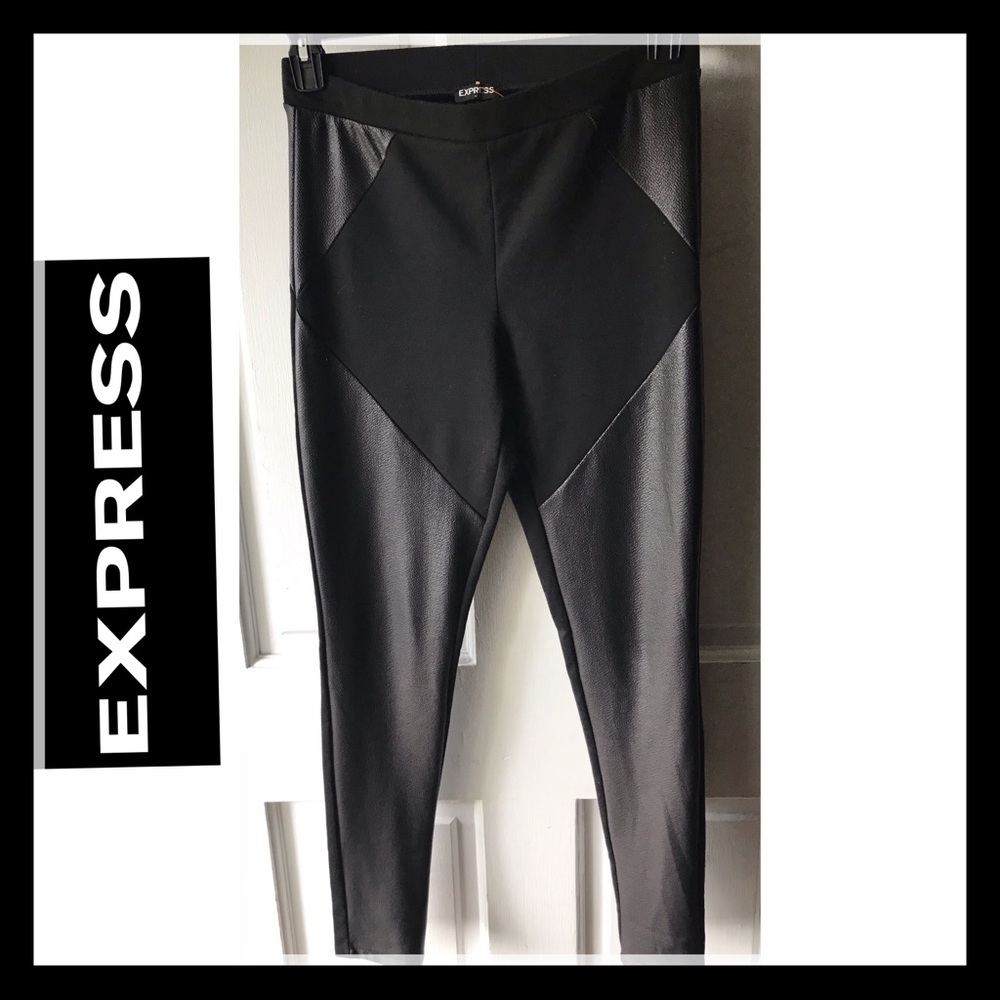 Express Faux Leather Leggings